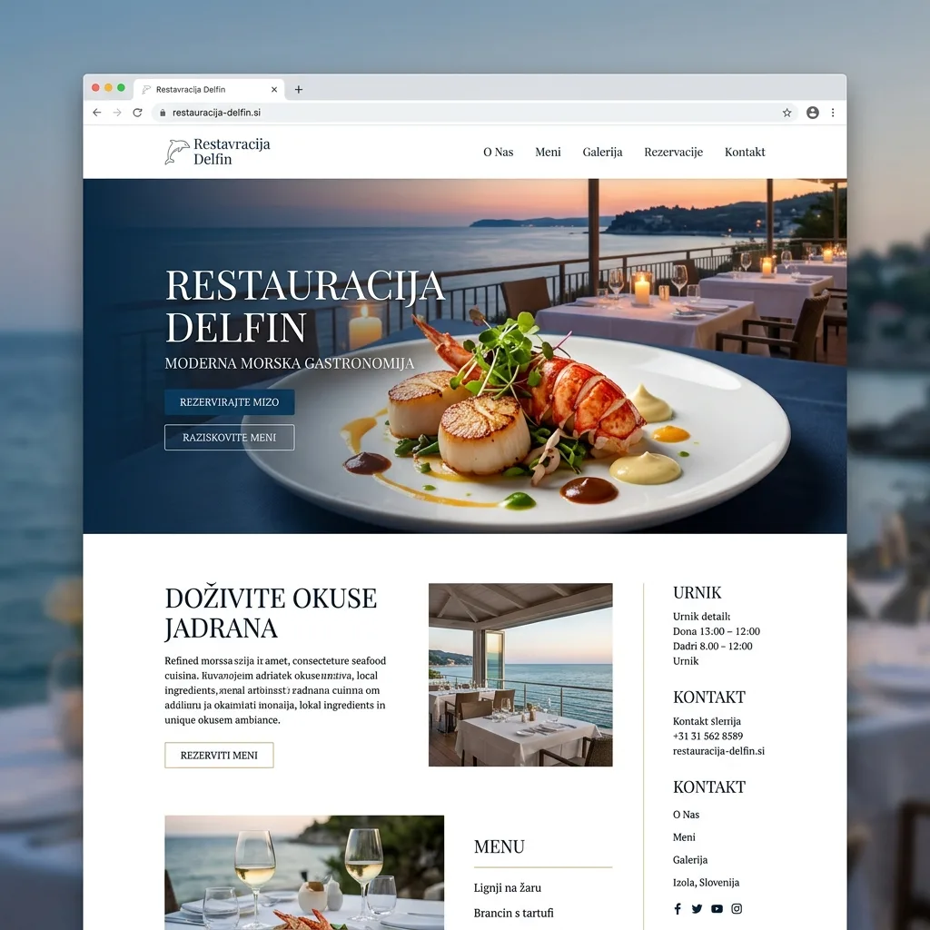Restavracija Delfin